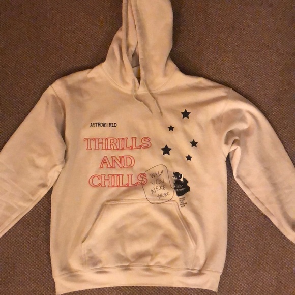 astroworld beige hoodie